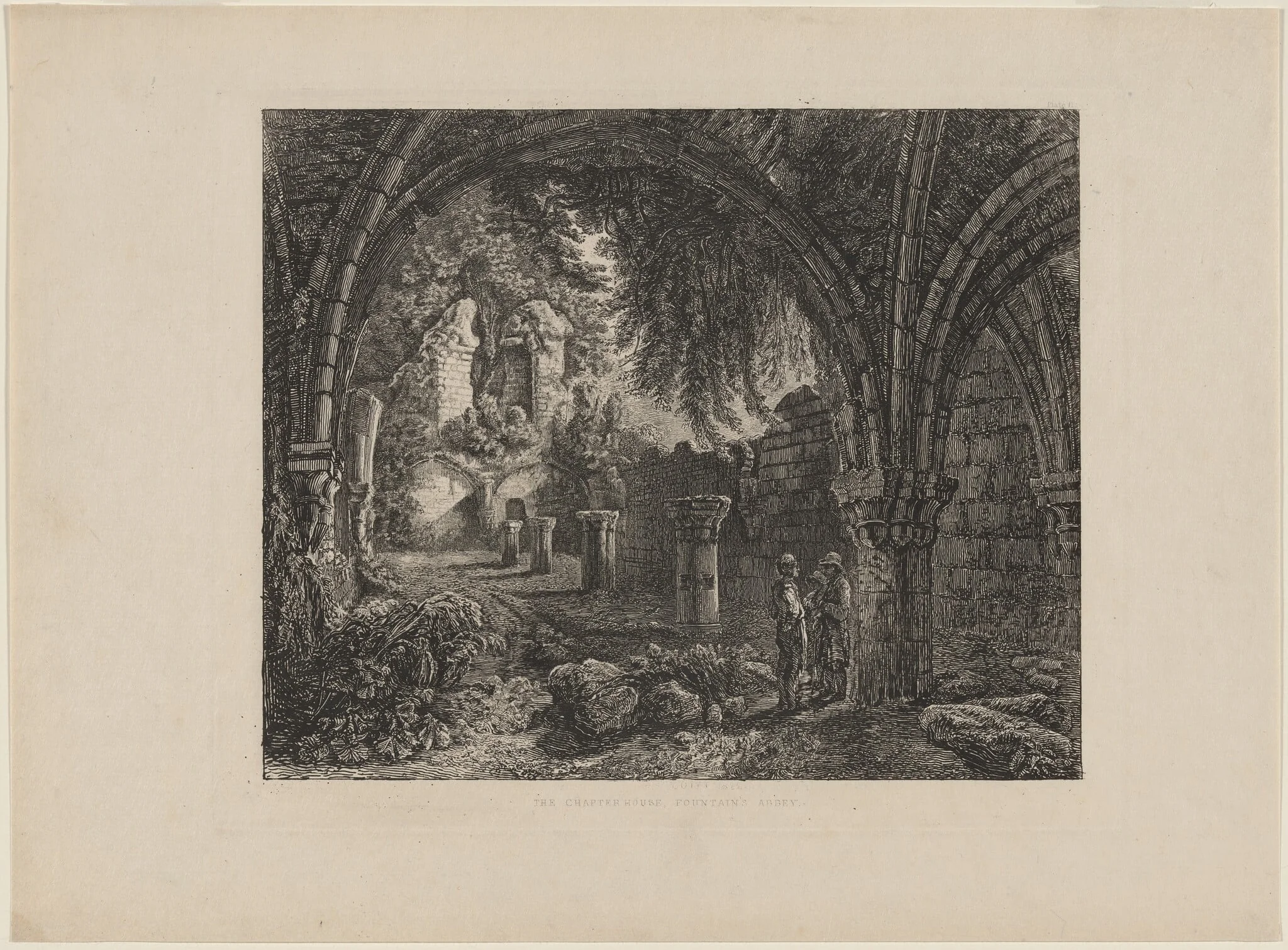 The Chapterhouse, Fountains Abbey