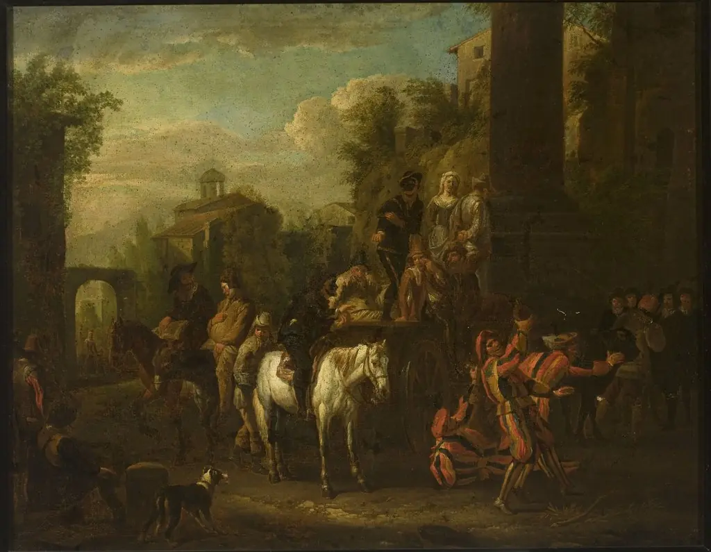 Jugglers passing – Carnival