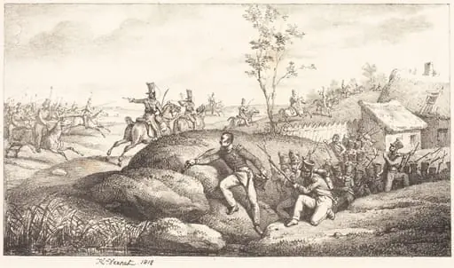 Infantry Ambush against the Cosacks