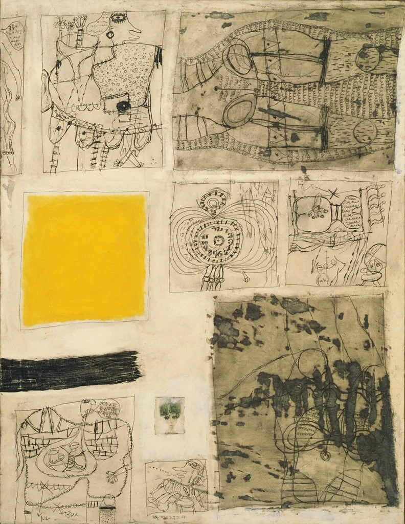 Untitled, by Key Hiraga, oil, 1964