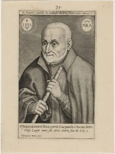 Bernardin Realinus, Jesuit Priest