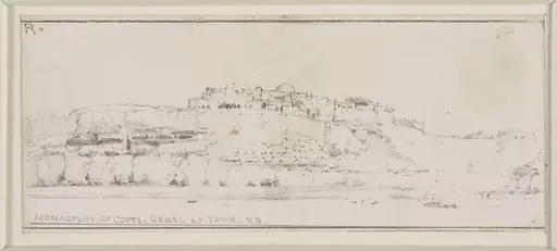 Monastery of Copts at Gebel et Tayr