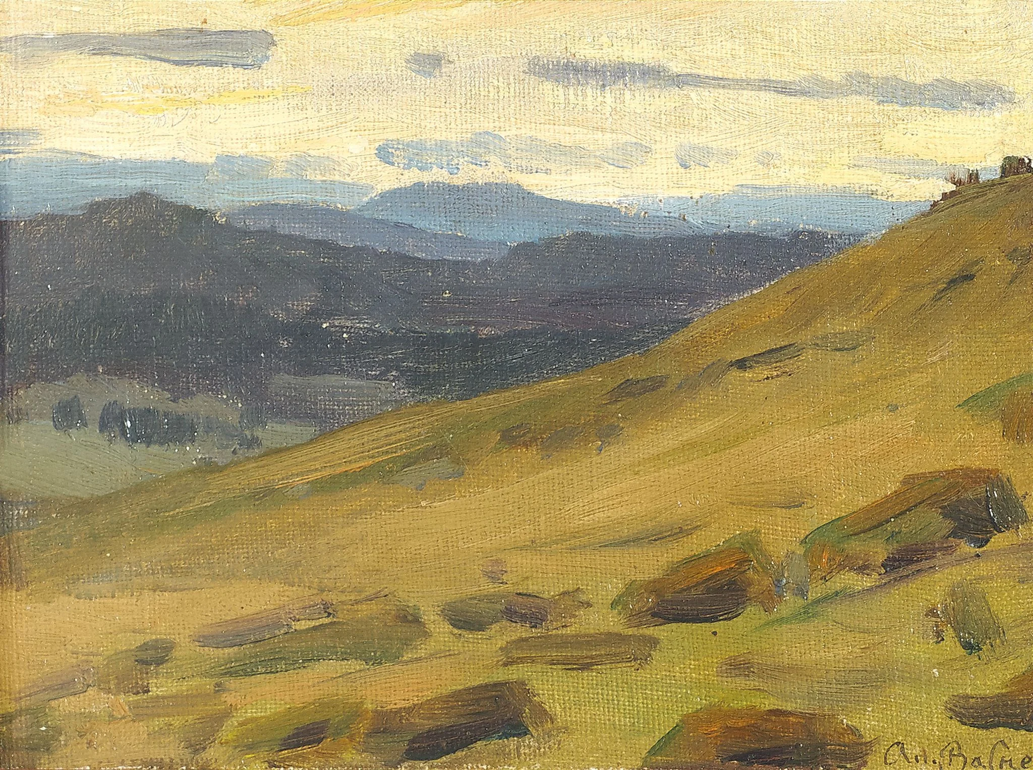 Kachkanar mountain, by Apollinary Vasnetsov, unspecified, 1896