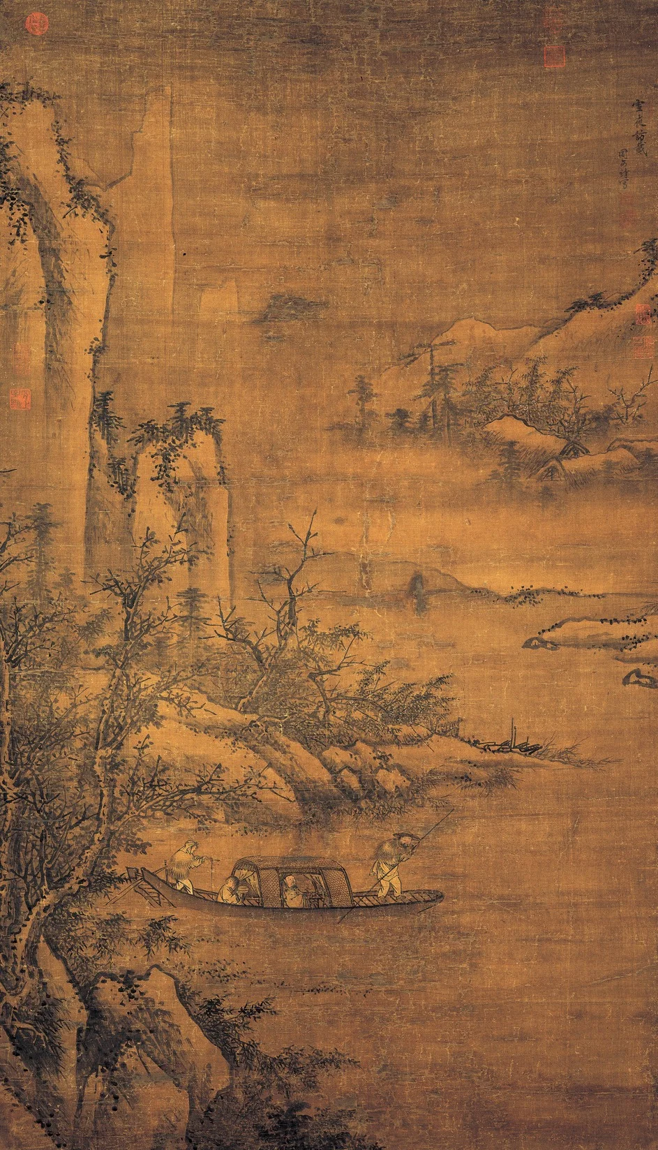 Visiting Tai Kuei on a Snowy Night