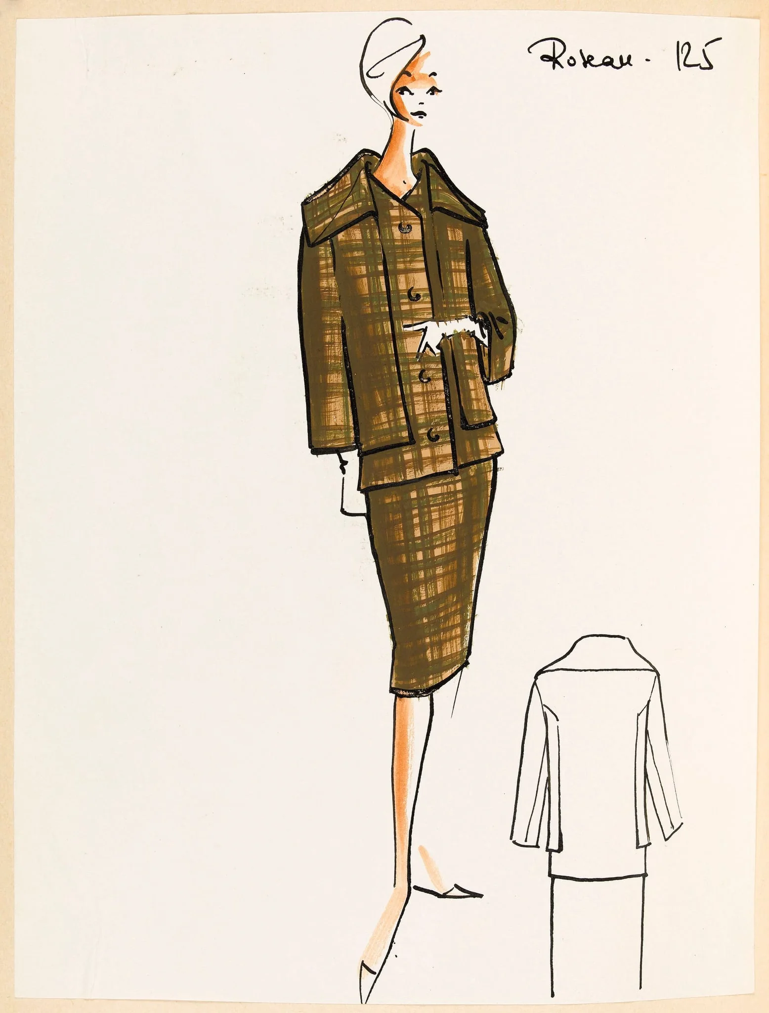 Roseau, by Carven, 1959