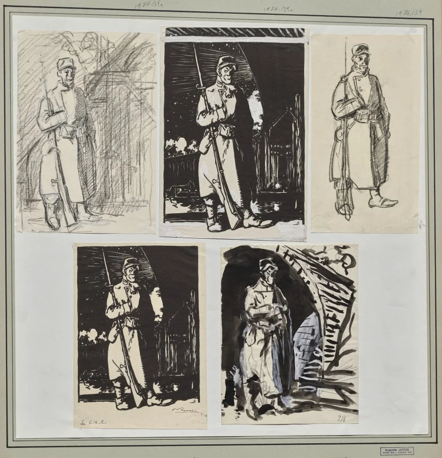 Le G.V.C., by Auguste Lepère, 1914