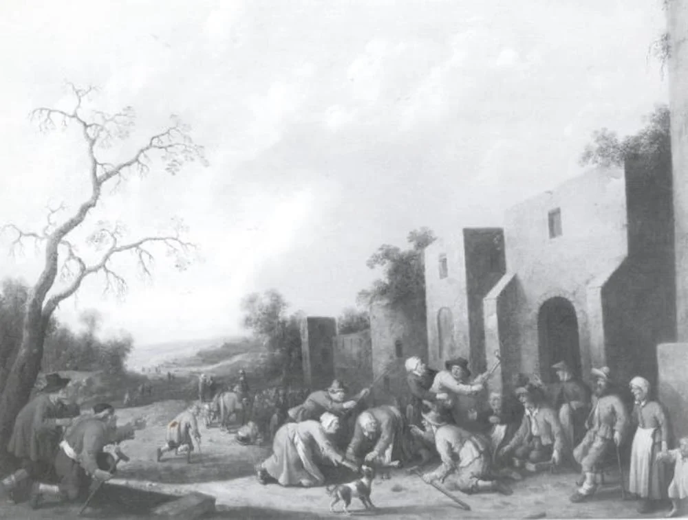 Cripples Receiving Alms