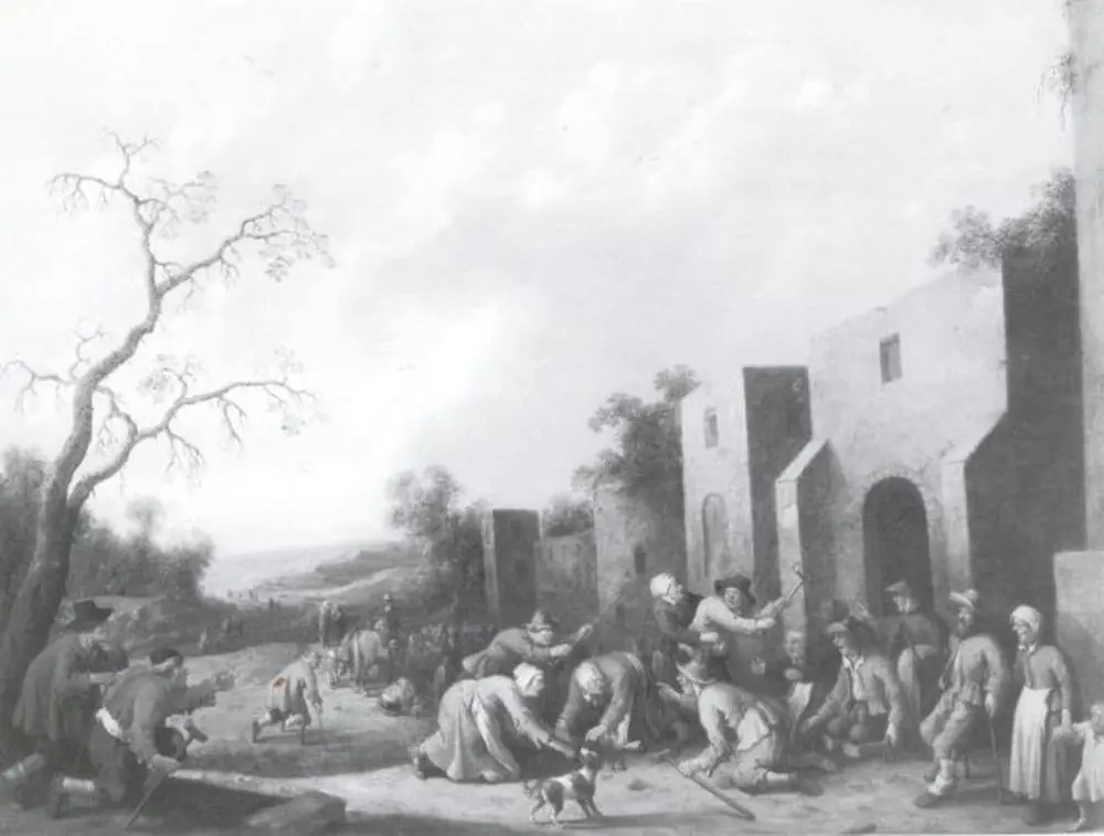 Cripples Receiving Alms