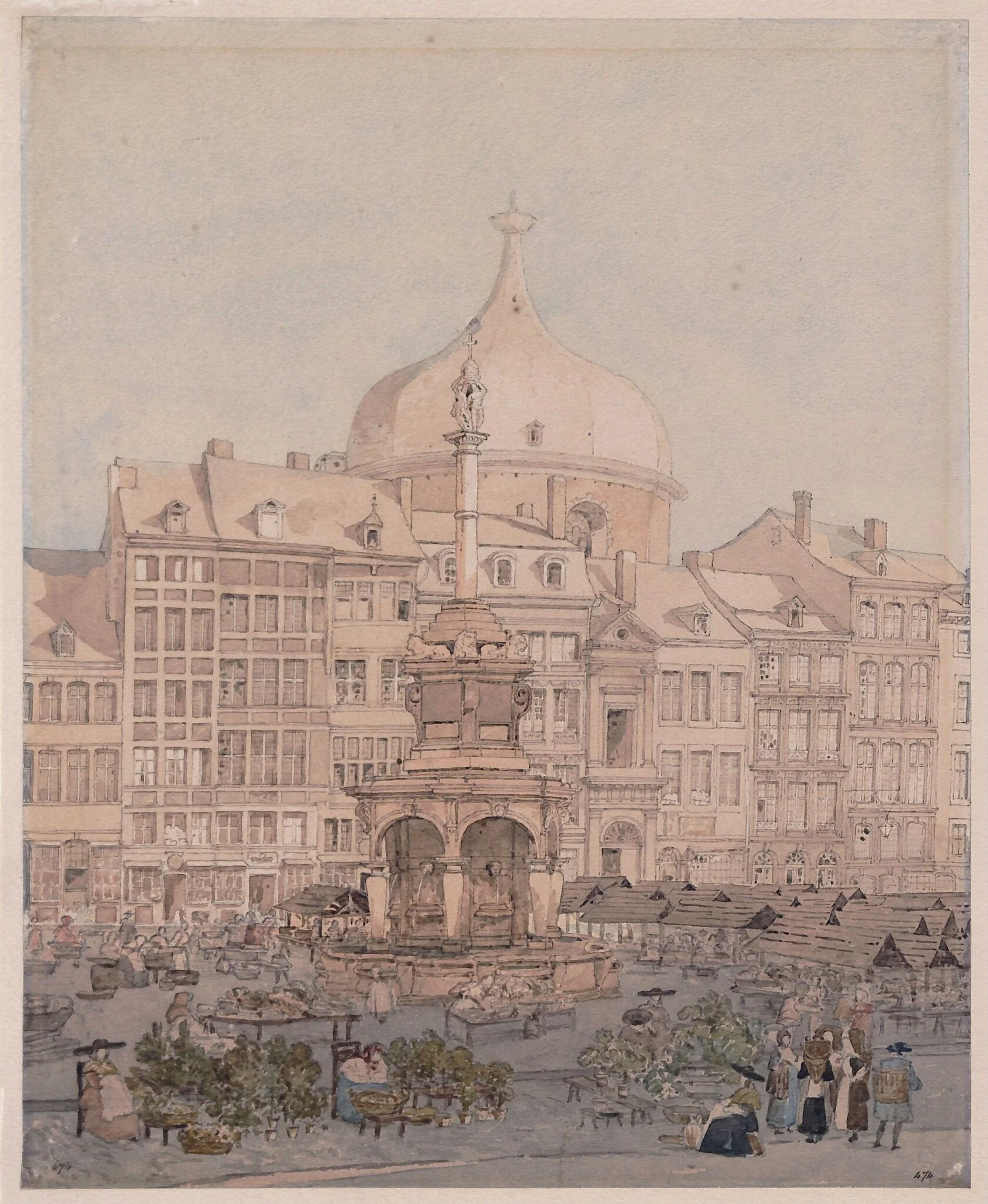 The Market Place, Liège