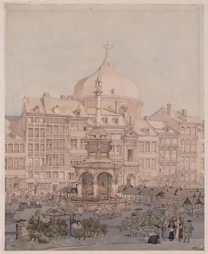 The Market Place, Liège