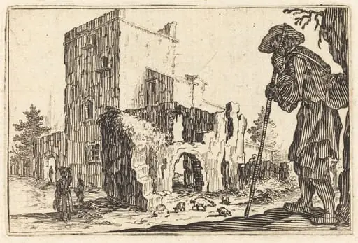 Shepherd and Ruins