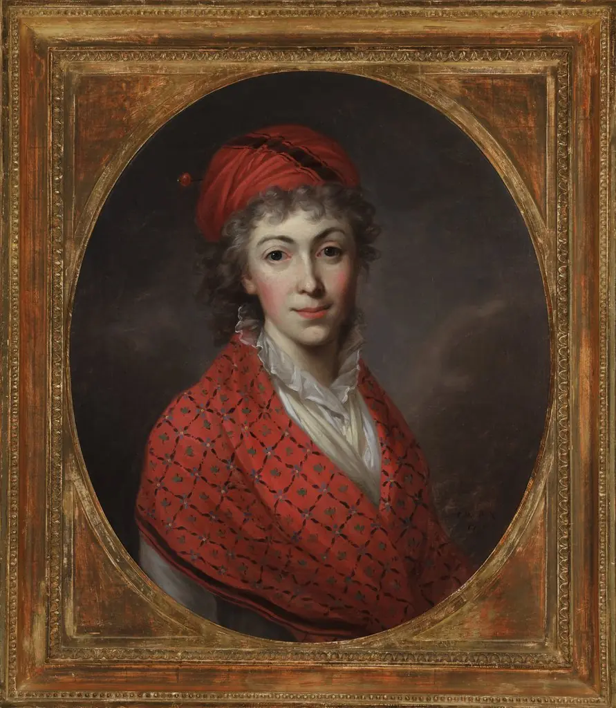 Portrait of Izabela née von Flemming, Princess Czartoryska (1746–1835)