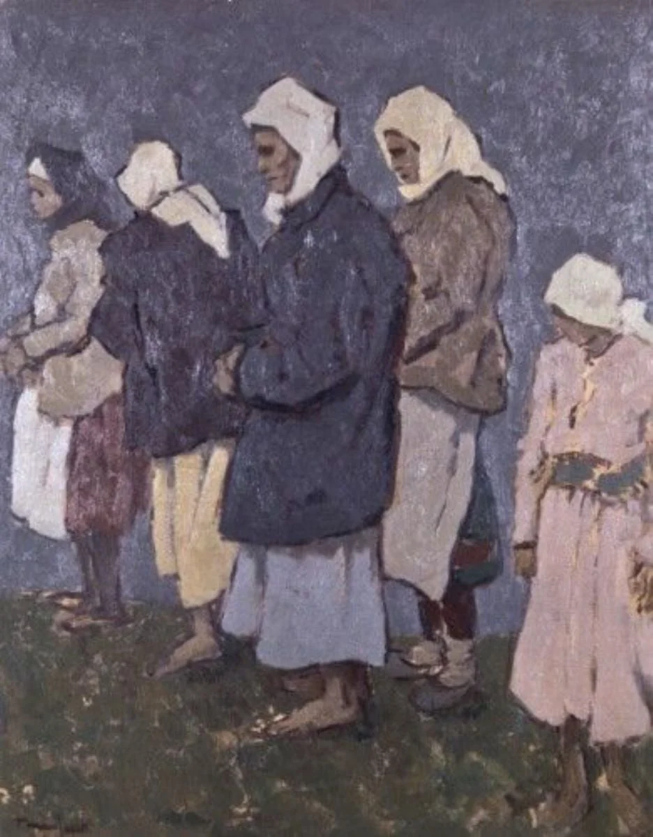 Femei sărace, by Nicolae Tonitza, unspecified, 1923