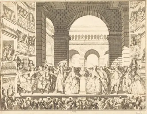 Couronnement de Voltaire (The Crowning of Voltaire)