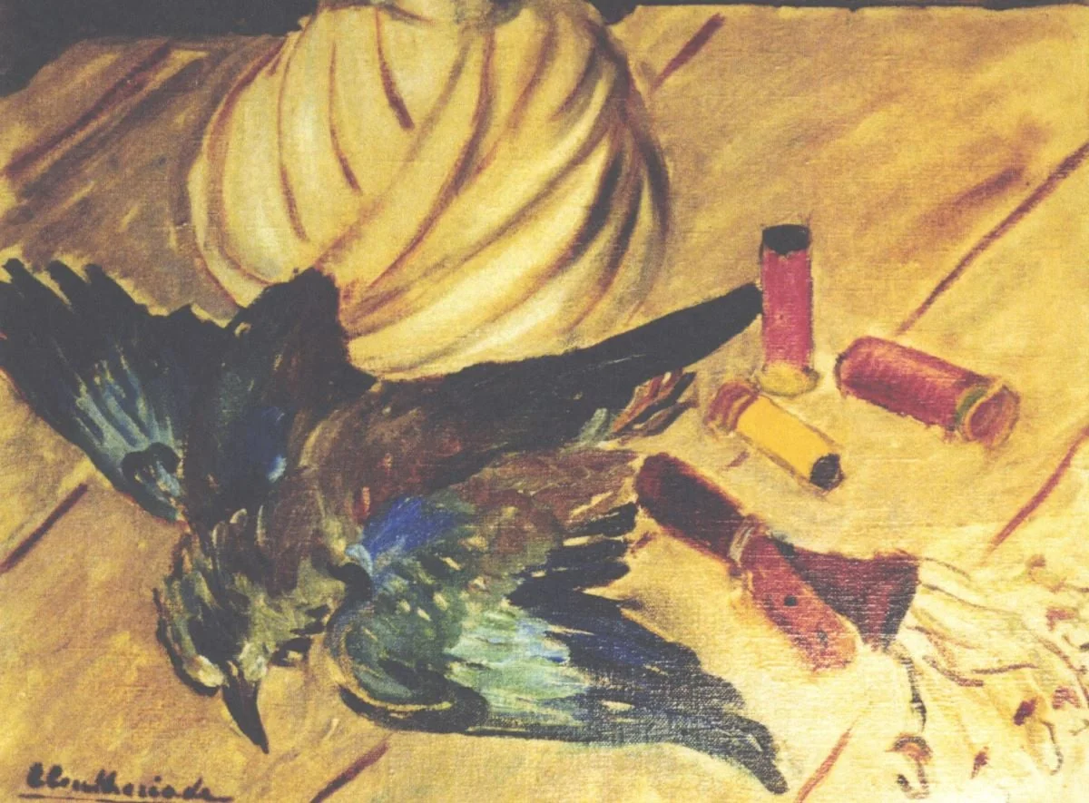 Porumbel turcesc, by Micaela Eleutheriade, 1950