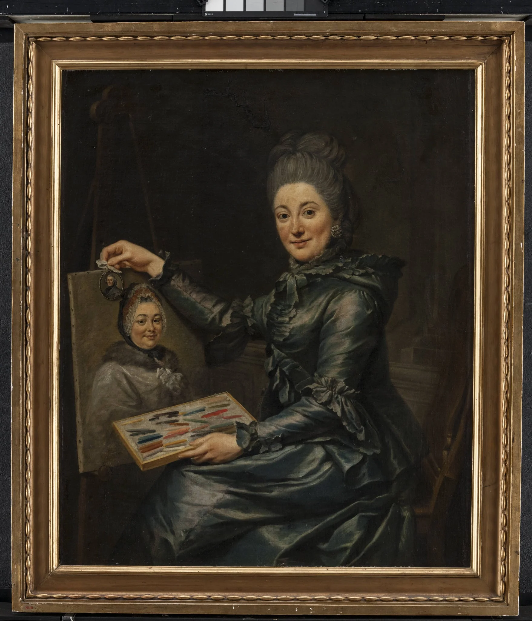 Portrait of the Artist's Daughter Elisabeth, Married Lampe, by Unknown, unspecified, 1750