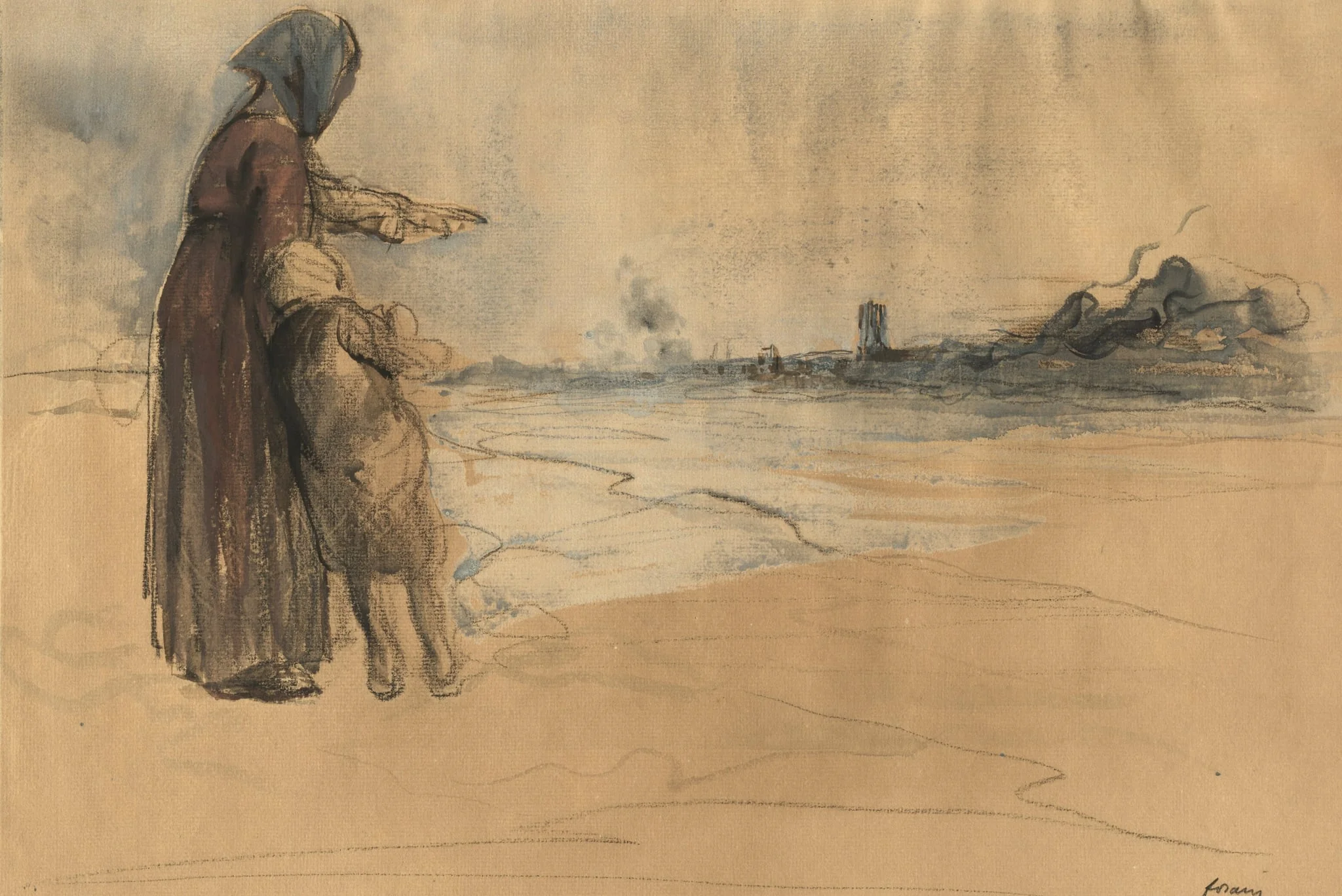 It Was Our House, by Jean-Louis Forain, 1892