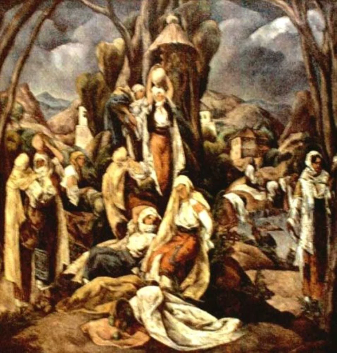 La izvorul Troiței, by Ion Theodorescu-Sion, unspecified, 1924