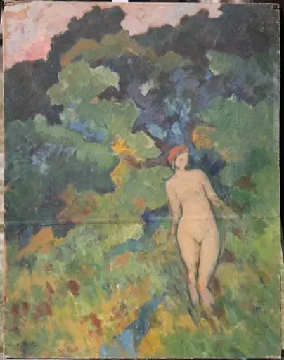 Femeie în pădure