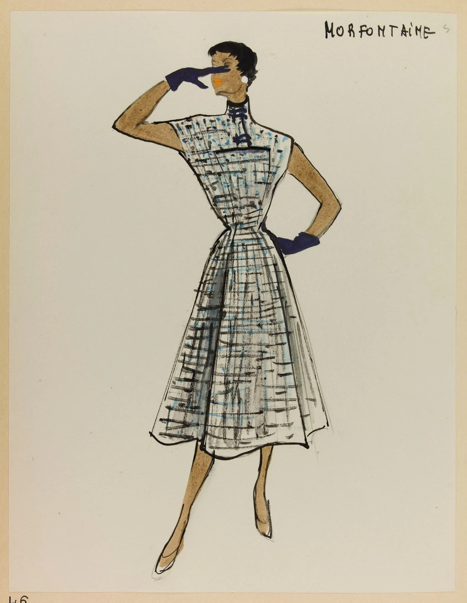 Morfontaine, by Carven, 1953
