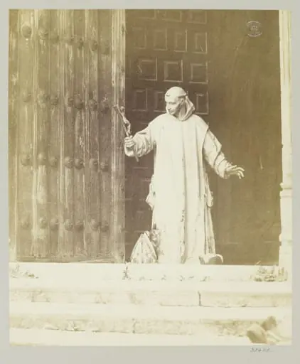 Statue of Saint Bruno in the Cartuja de Miraflores