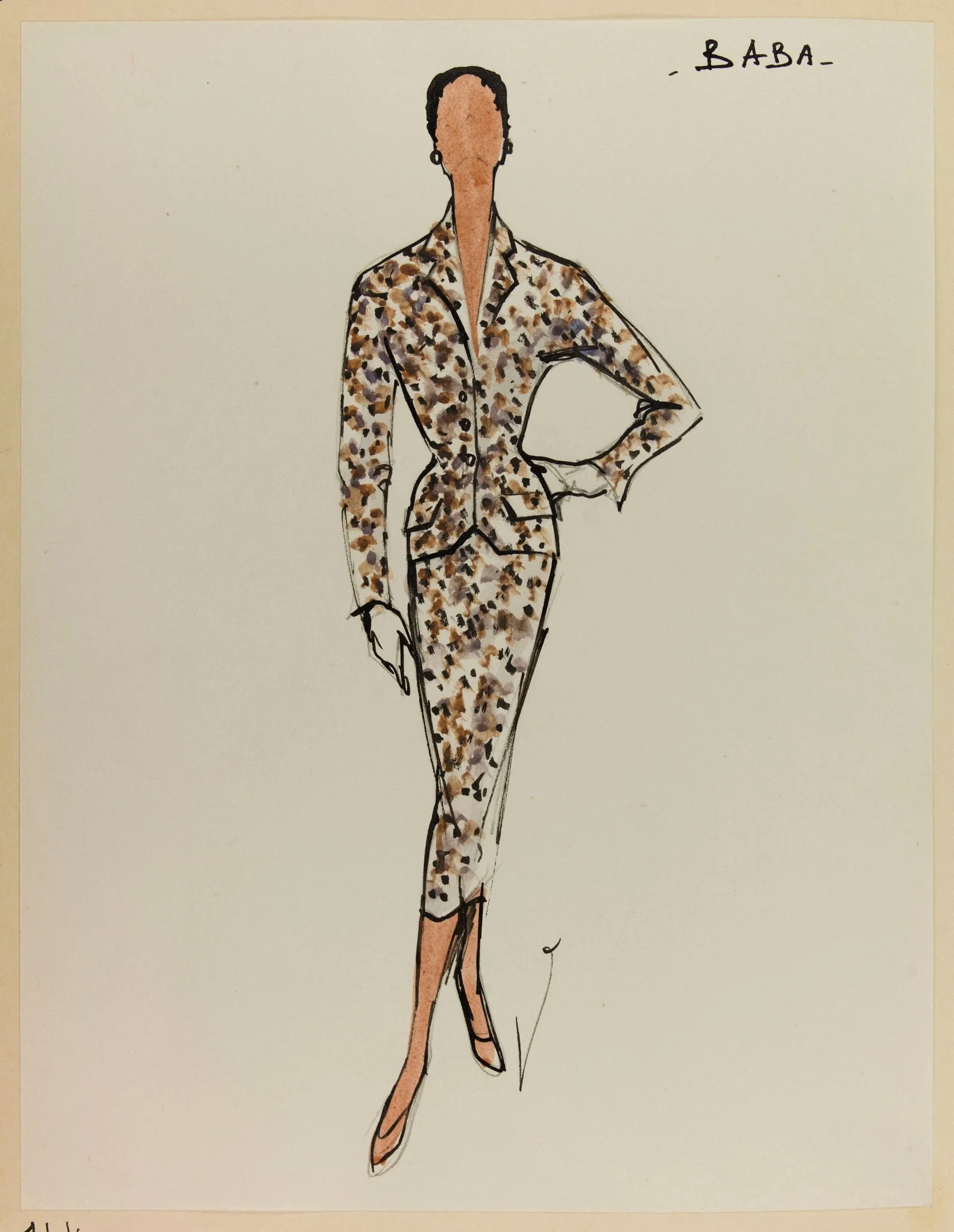Baba, by Carven, 1953