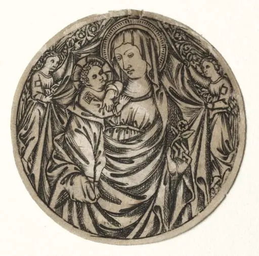 Virgin and Child with Two Angels