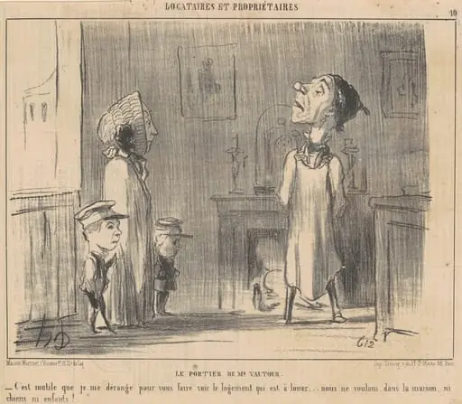 Le portier de Mr Vautour