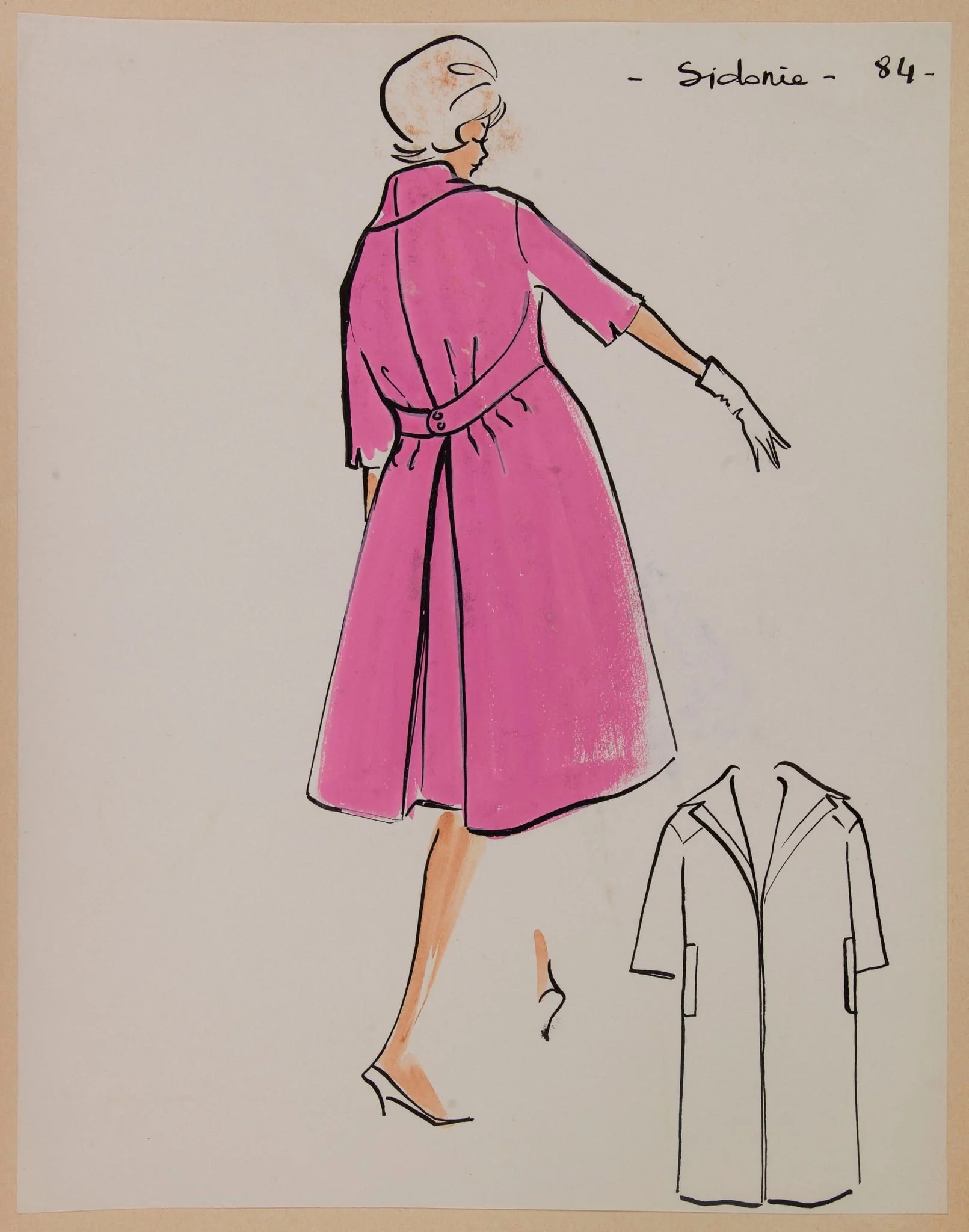 Sidonie, by Carven, 1958