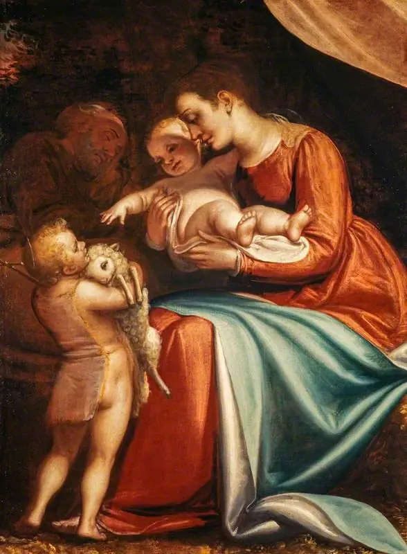 The Holy Family with the Infant Saint John the Baptist