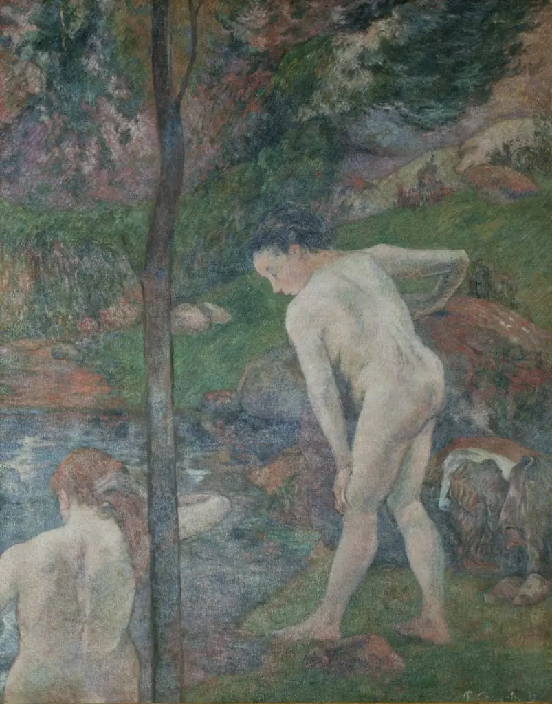 Two Bathers