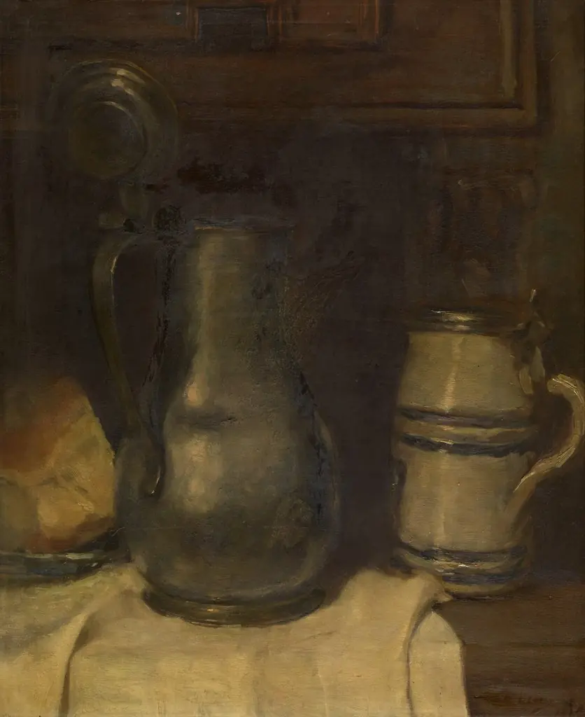 Still Life with Pewter Jar