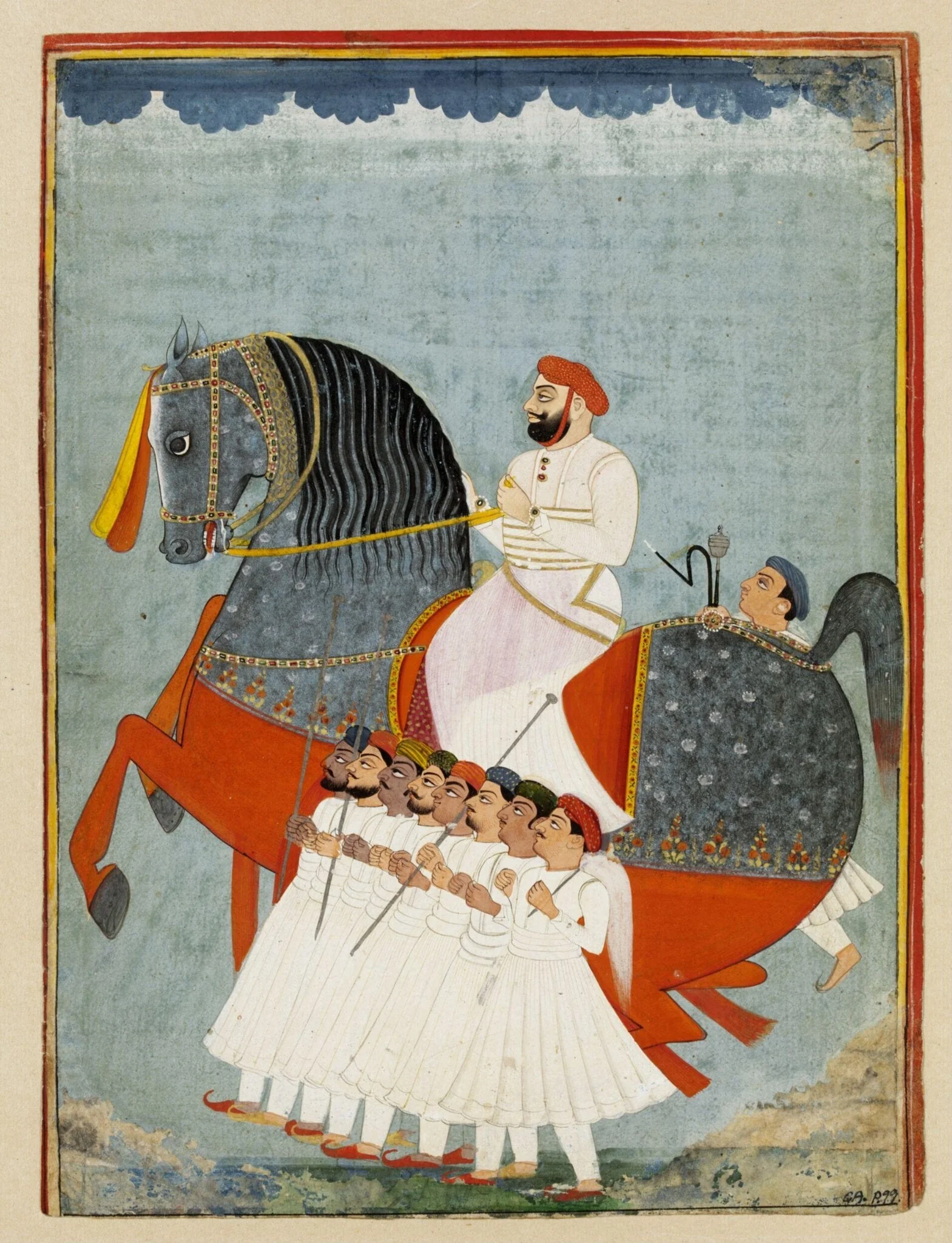 Amir Khan, by Unknown, paint, 1820
