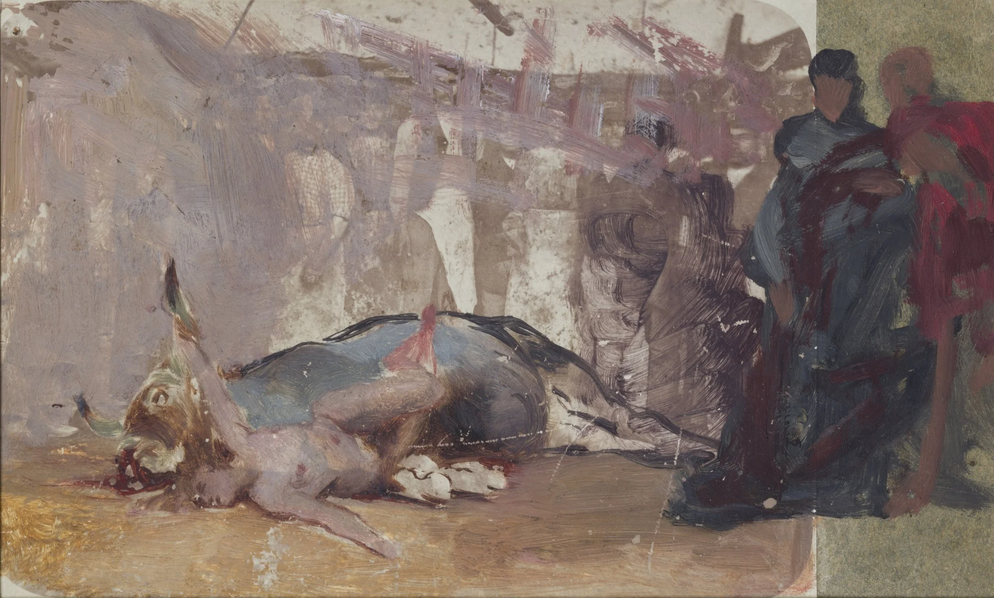 Study to the Painting "Christian Dirce"