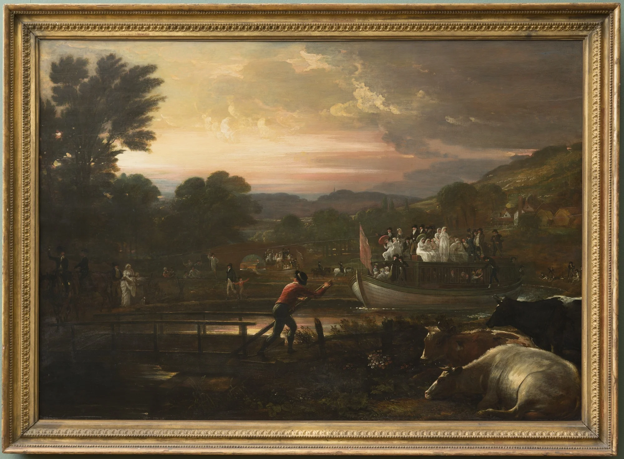 Paddington Canal, by Benjamin West, unspecified, 1801