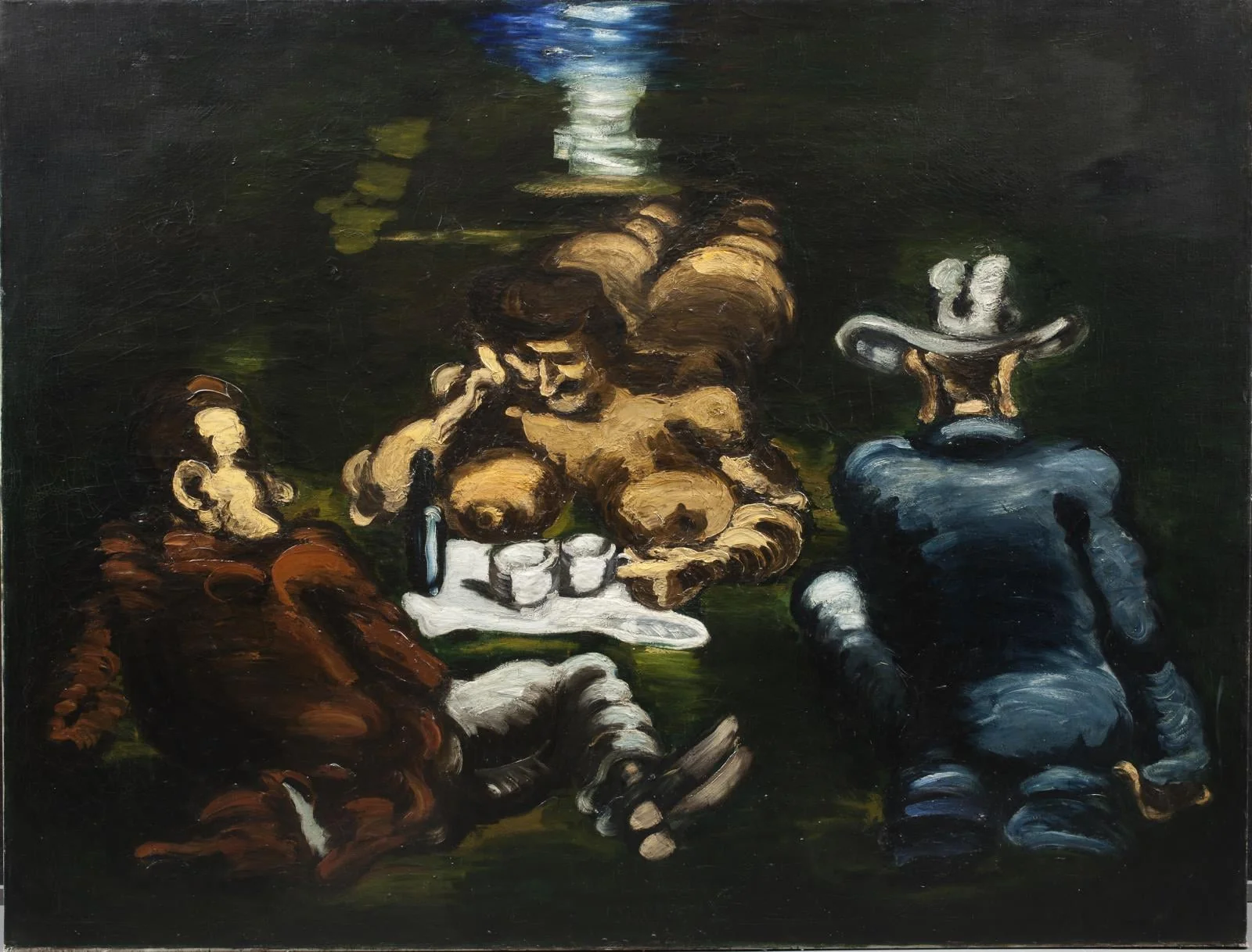 Luncheon on the Grass, by Unknown, 1920