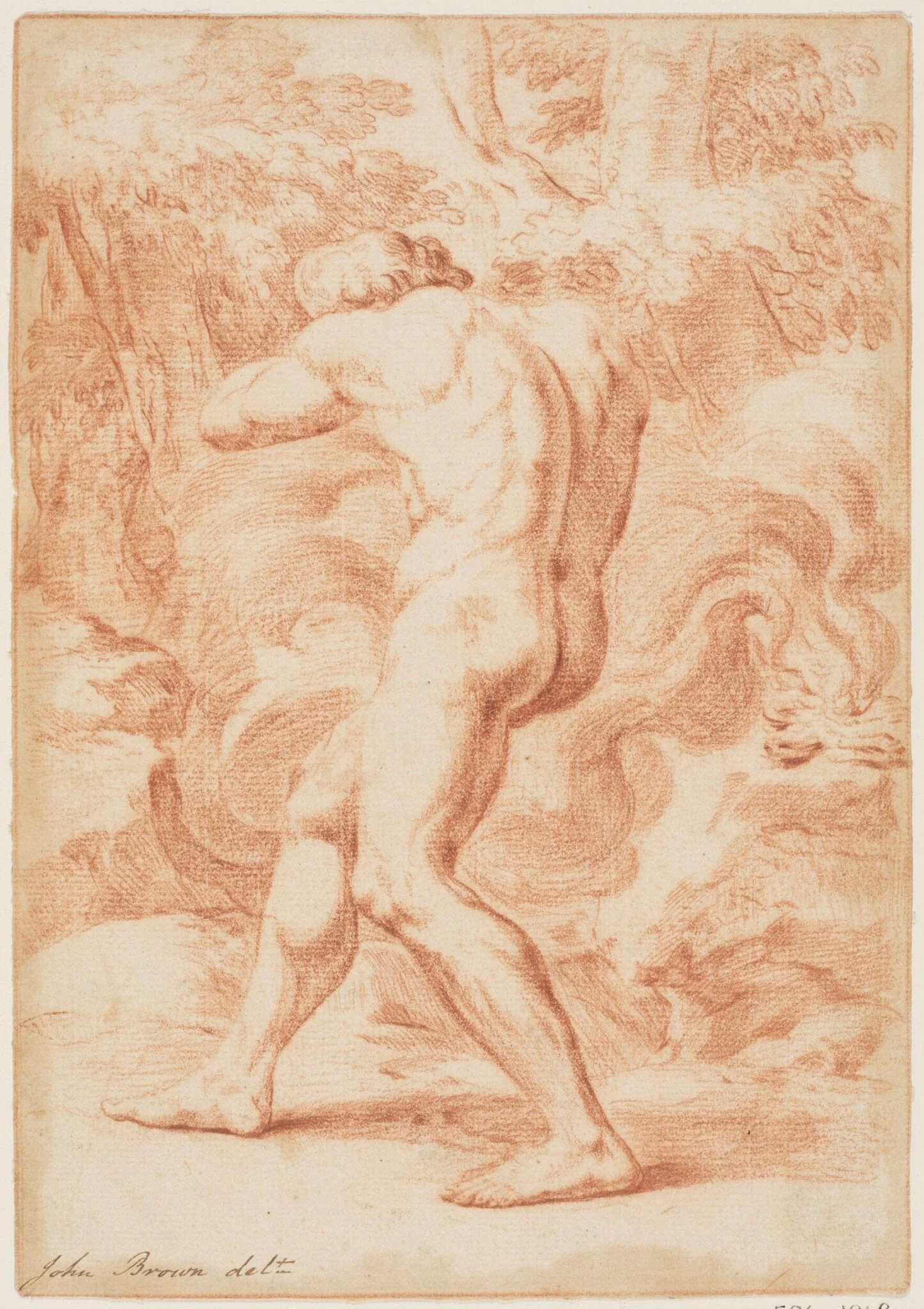Cain after the murder of Abel