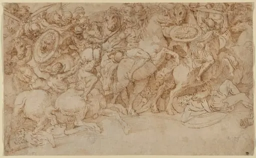 A Battle on Horseback