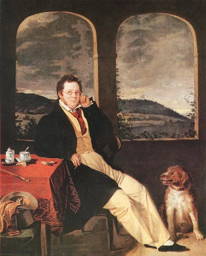 Portrait of Franz Schubert