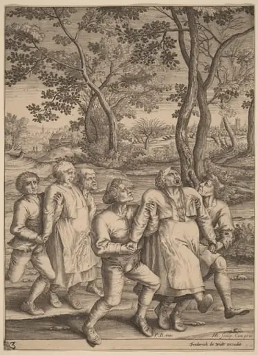 Epileptics Walking to the Right