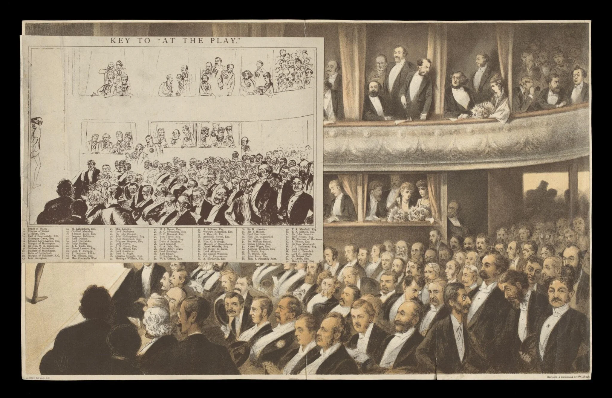 H Beard Print Collection, by A. Bryan, 1870