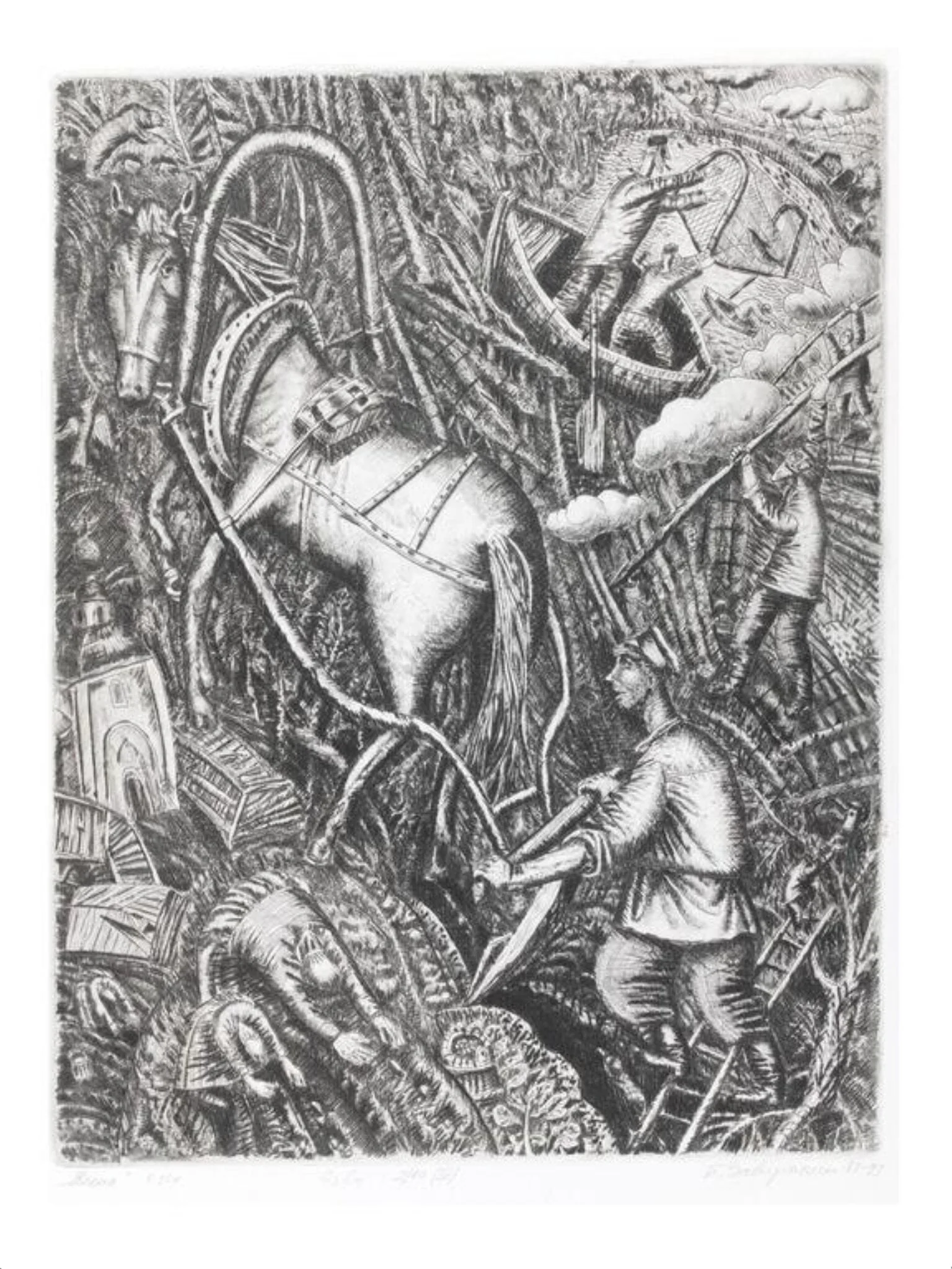 Spring, by Boris Zabirokhin, 1993