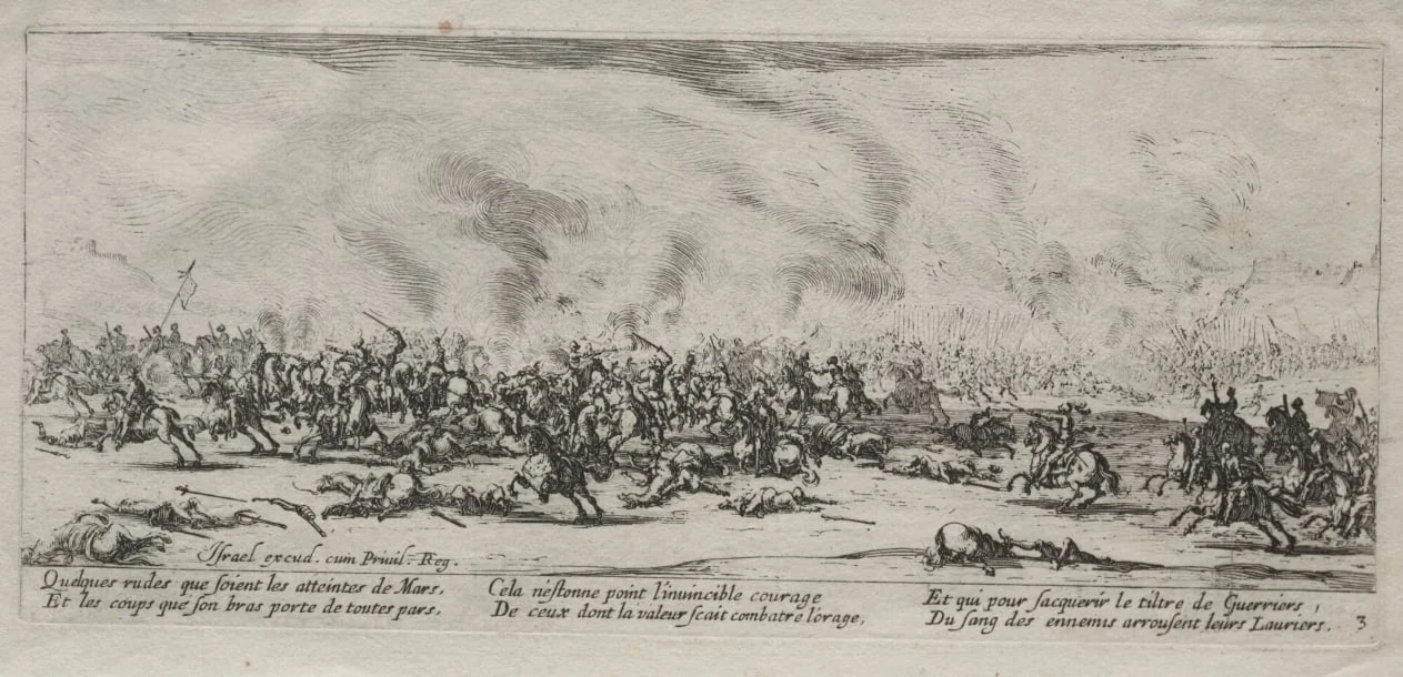 The Large Miseries of War:  The Battle