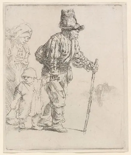 Peasant Family on the Tramp