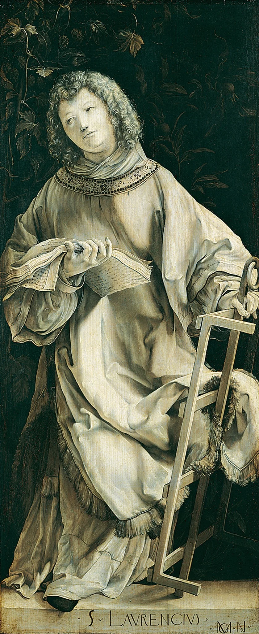 Saint Lawrence, by Matthias Grünewald, unspecified, 1509