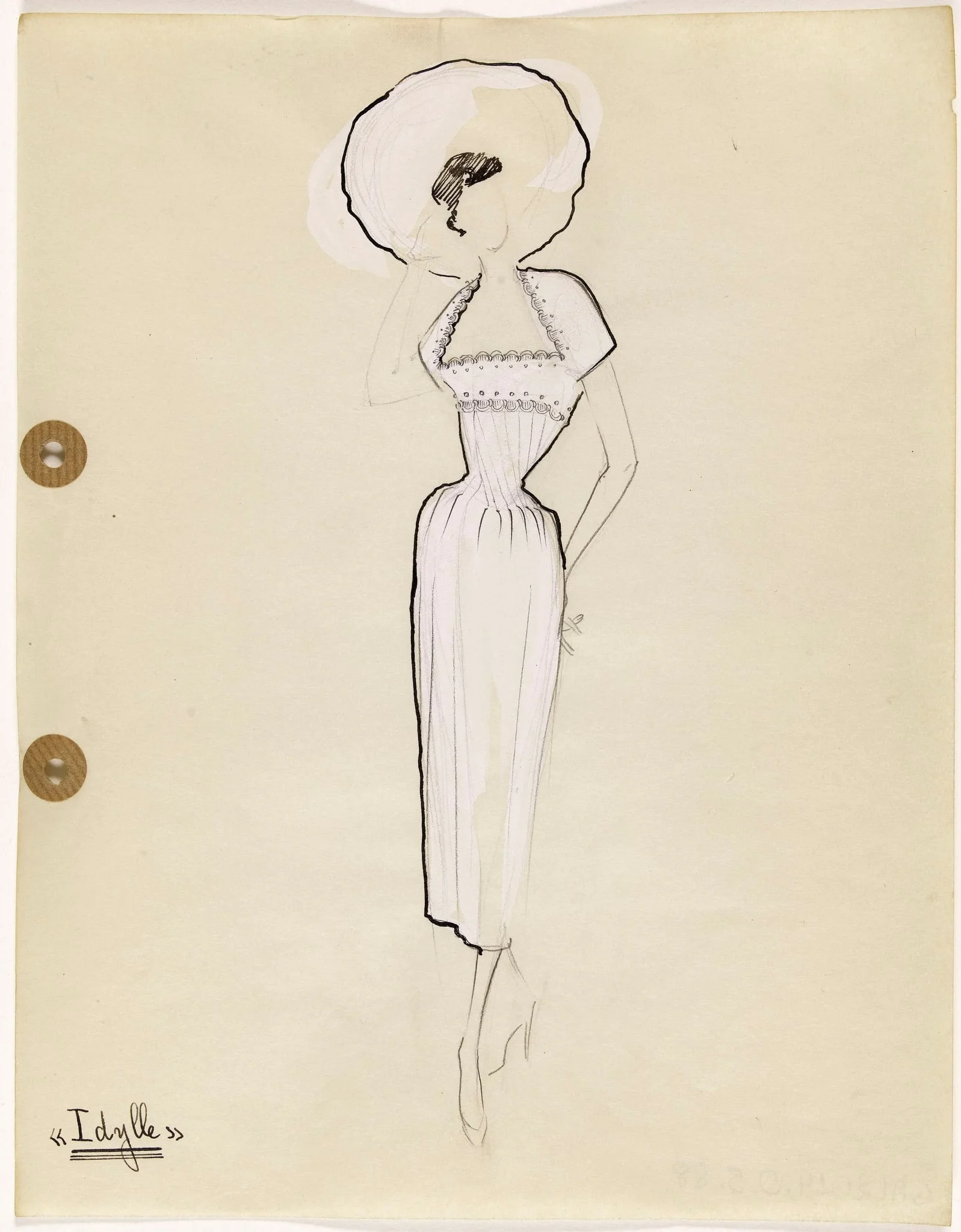 'Idylle', by Marie-Louise Carven, 1949
