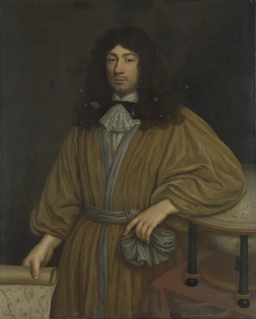 Portrait of Jan Boudaen Courten (1635-1716), lord of St Laurens, Schellach and Popkensburg. Councillor of Middelburg and director of the Dutch East India Caompany