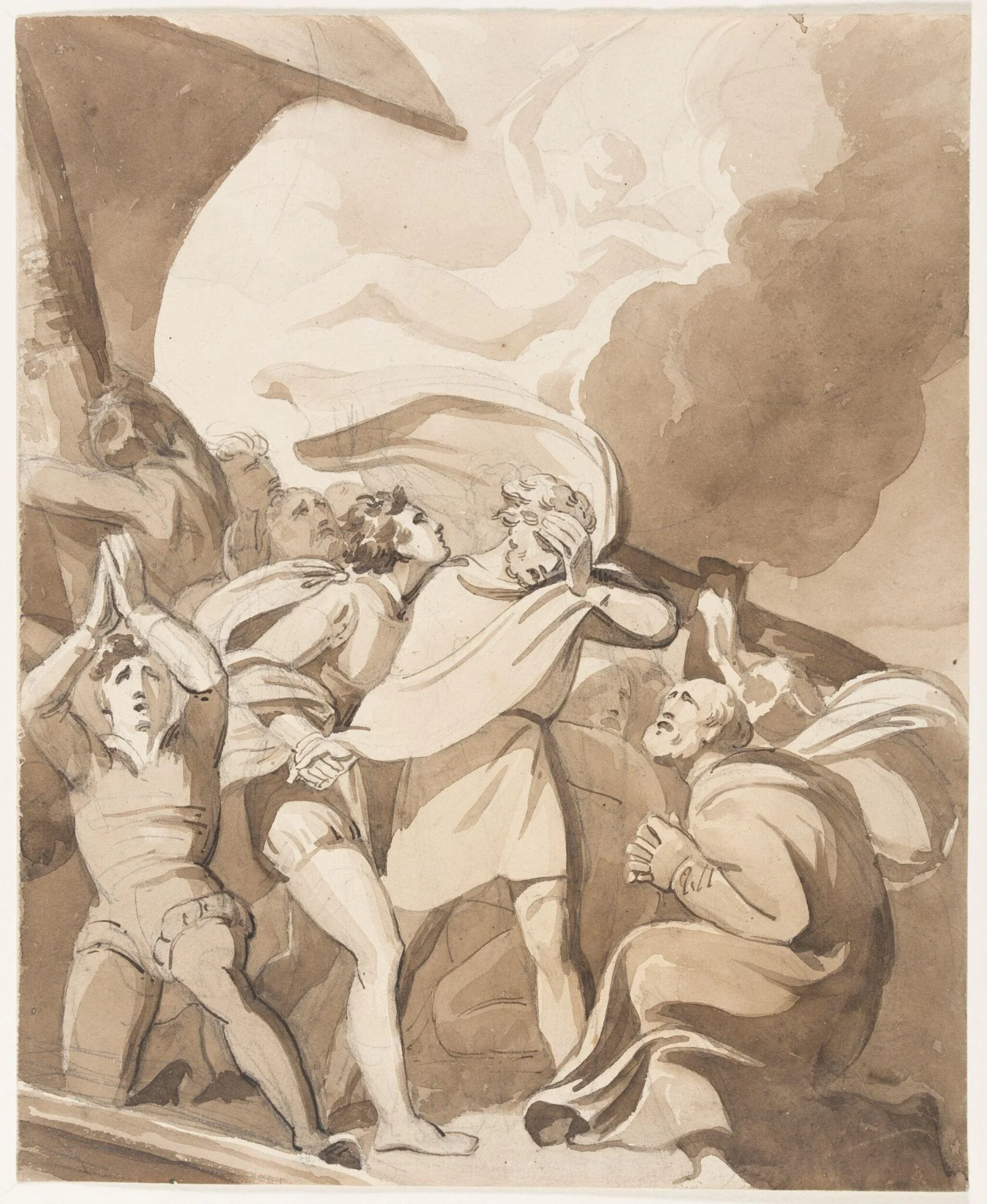 Drawing by a member of the Sketching Society