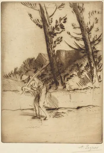 View of a Farm (La ferme des Bordes)