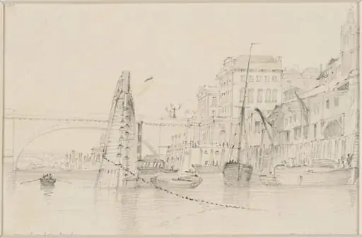 New London Bridge, and Fresh Wharf
